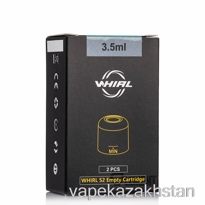 Vape Kazakhstan Uwell Whirl S2 Replacement Pods 3.5ml Refillable Pod